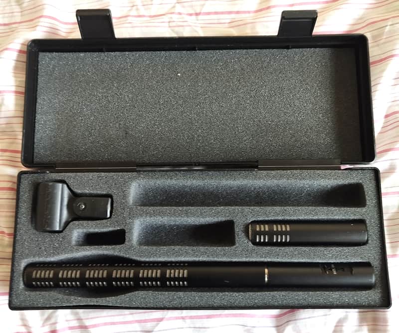 Sennheiser ME66 Shotgun Mic, ME64 Cardioid Mic and K6 Module image 1