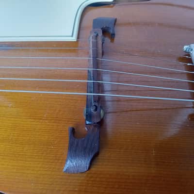 Vintage 1950's Silvertone 674 Aristocrat Cutaway Archtop Acoustic Guitar w/ TKL Hardshell Case! image 6