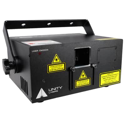 ProX Unity RAW 1.7-Watt RGB Laser Light Show Fixture image 1