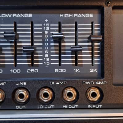 Peavey Bass Mark III Series 400BH 300-Watt Bass Guitar Head Late 1970s - Black image 3
