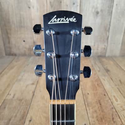 Larrivee OMV-03 2004 Mahogany W/ stock pickup system & hard case- Natural image 5