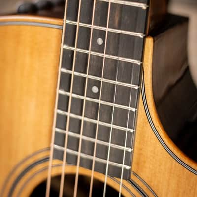 Taylor 414ce Studio Grand Auditorium Acoustic/Electric Guitar - Natural with Gig Bag image 8