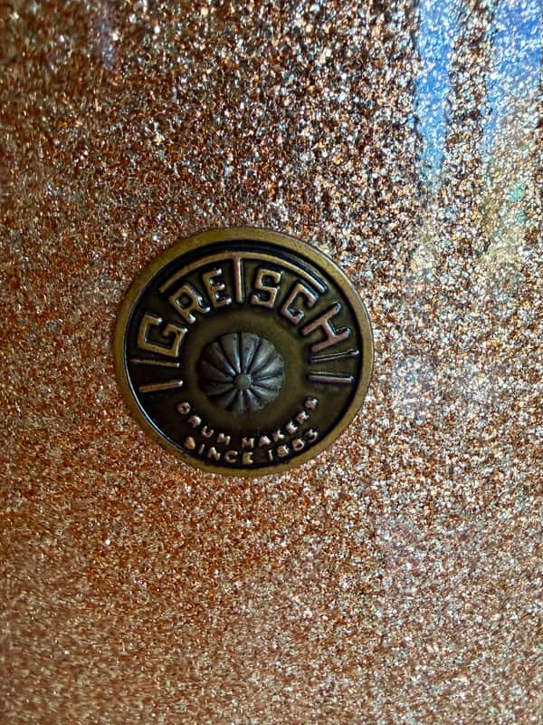 Gretsch Vintage Round Badge 1962-1963 - Champagne Sparkle image 1