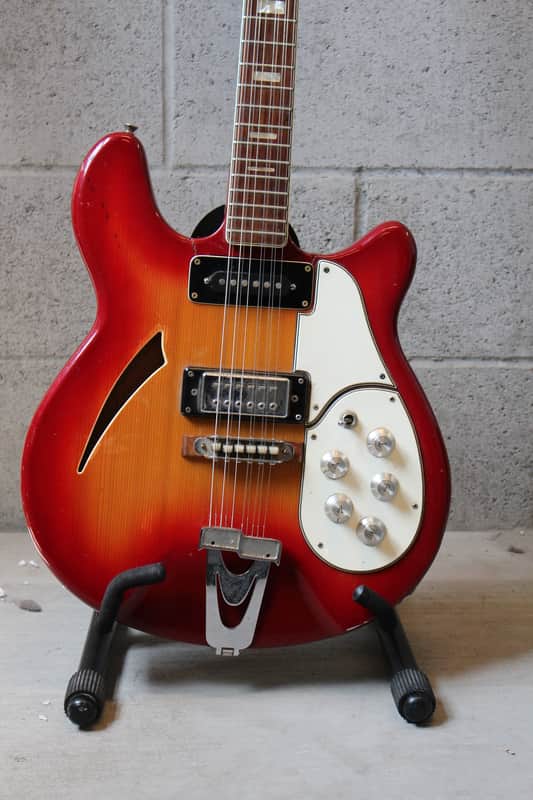 . Rickenbacker COPY Japan 1970's Sunburst image 1