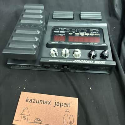 ZOOM GFX 707 Guitar Multi Effects Processor Expression Pedal Tested image 3