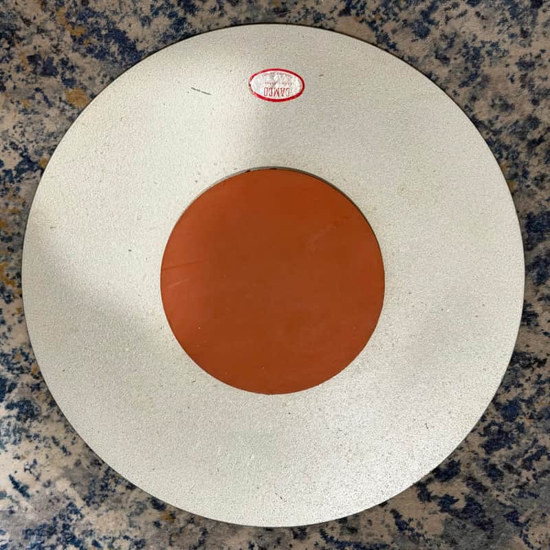 Camco Practice Pad 1960s Silver/Gum Rubber image 1