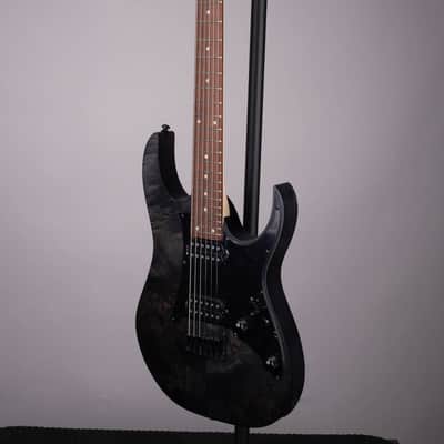 Ibanez RGR431PB RG Electric Guitar – Charcoal Gray Flat w/ Poplar Burl Top image 5
