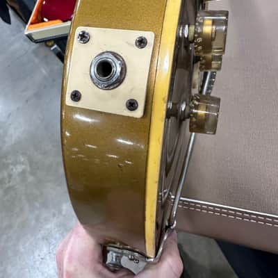 Gibson Les Paul Std. 1952 - the only All Gold Factory Left Handed 1st year Les Paul extant just 9 lbs. 3 oz. of perfection ! image 14