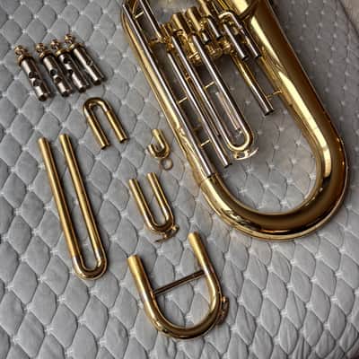 King 2280 4-Valve Euphonium Brass Lacquer image 16