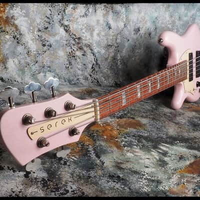 Serek 5-String Midwestern 2 Bass (Left Handed) – Shell Pink image 20