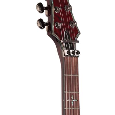 Schecter Hellraiser C-1 FR-S Electric Guitar - Black Cherry (B-Stock) image 7