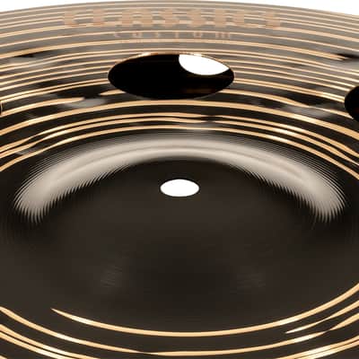 MEINL CC-16DASTK Classics Custom Dark Trash Stack 16 Zoll Becken image 4