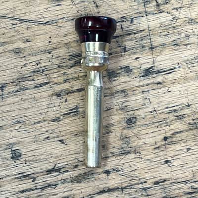 Used Conn BI-420 Visible Embouchure Trumpet Mouthpiece Screw Top Bakelite image 1