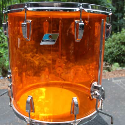 Ludwig Vistalite Toms 70's Amber image 3