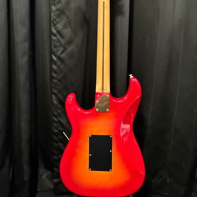 Fender MIJ (Made In Japan) STR-80 HSH EX-TREM E-Series Fujigen 1984-1987 - Cherry Sun Burst image 8