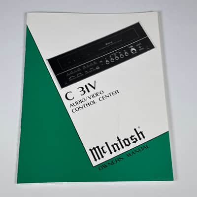 McIntosh C31V Audio/Video Control Center image 16