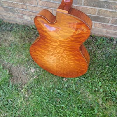 2004 Master Luthier Tom Bills Archtop Acoustic/Electric Guitar Fabulous Looks, Sound & Playability With Deluxe Case image 6