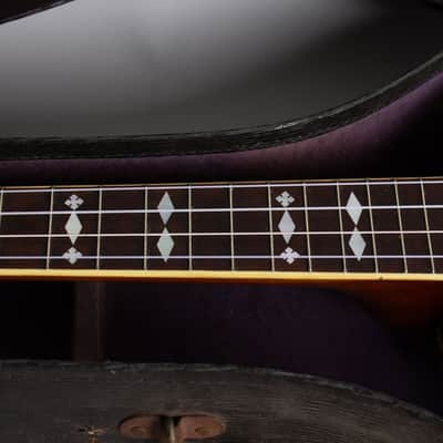Gibson  UB-2 Banjo Ukulele,  c. 1932, original black chipboard case. image 13