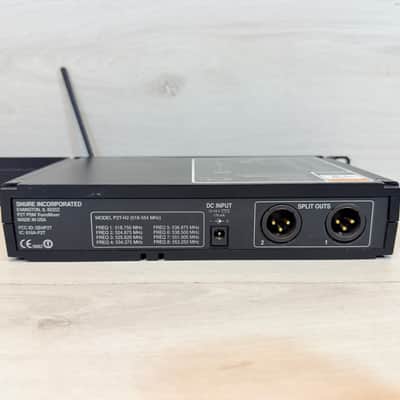 Shure PSM200 Wireless In-Ear Monitor System P2T TransMixer & P2R Bodypack Receiver H2 Band 518-554 MHz image 5
