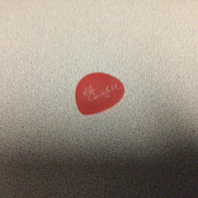 Fender Glen Campbell autographed guitar pick image 8