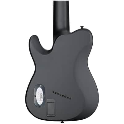 Schecter PT8MS Black Ops Electric Guitar, 8-String, Satin Black Open Pore image 5