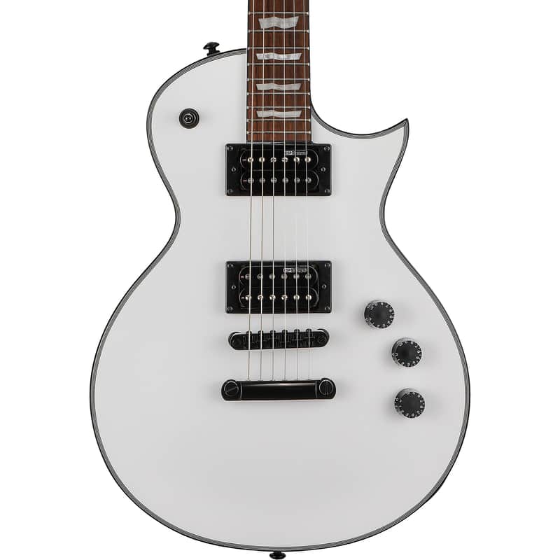 ESP LTD EC-256 Electric Guitar, Snow White image 1