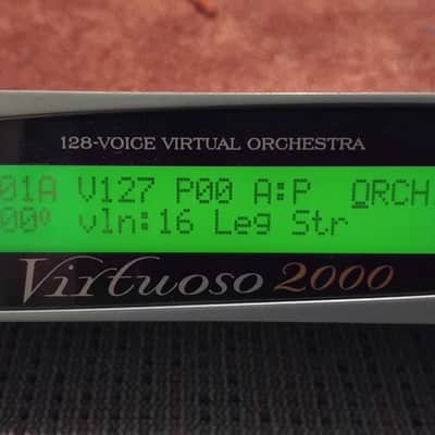 E-MU Systems Virtuoso 2000 128-Voice Virtual Orchestra 2000 - Silver image 7