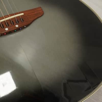 Used Celebrity CC11 Laminate Top Acoustic Guitar Silver Burst image 6