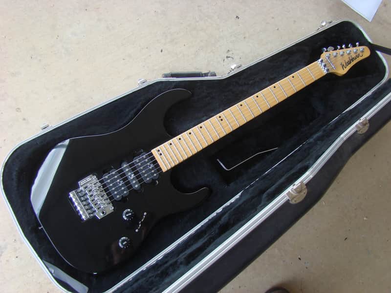 1990's Washburn Mercury II Series MG340-B 1990's Black | Reverb Canada