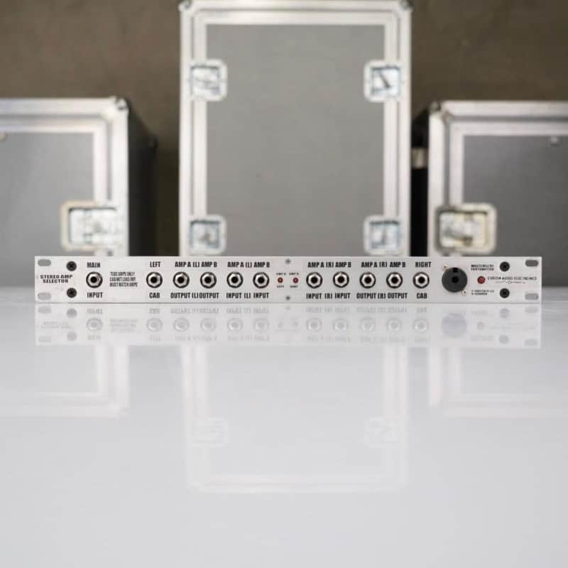 Custom Audio Electronics MIDI Stereo Amp Selector w/ PSU #57791 image 1