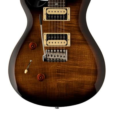 PRS SE Custom 24 L/H - Black Gold Sunburst image 1
