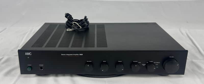 AMC NAD 3020 Stereo Integrated Power Amplifier Home Automation Series  Vintage 1990s - Black image 1