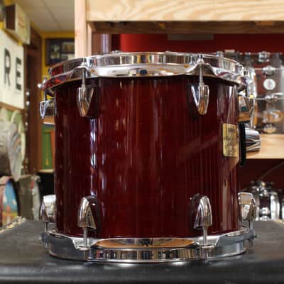 Early 1990s Yamaha 9x10 Maple Custom Absolute Tom in Cherry Lacquer image 3