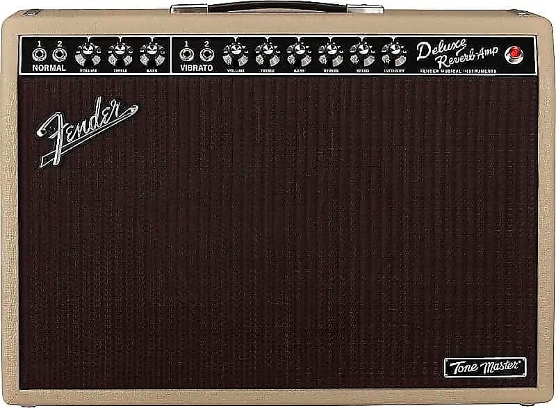 New Fender Tone Master Deluxe Reverb 1 x 12-inch 100-watt Combo Amp - Blonde, Help Support Small Business & Shop Here ! image 1