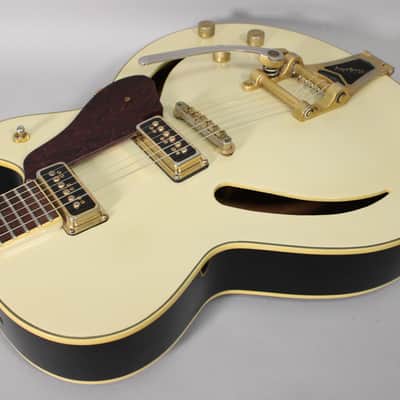 2003 Gretsch G3156 Streamliner Historic Series Antique White Electric Guitar image 8