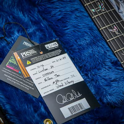 PRS USA Paul Reed Smith Custom 24 Wood Library "Natural + Ebony" (2024) image 3