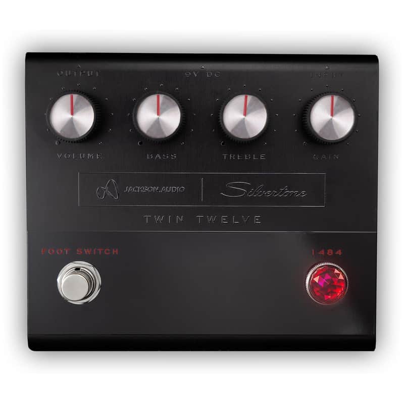 Jackson Audio Silvertone 1484 Twin Twelve Preamp Pedal - Limited Edition Black, Limited Edition Black image 1