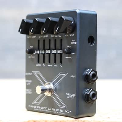 Darkglass Electronics Microtubes X7 Graphic EQ Bass Drive/Preamp Effect Pedal image 2