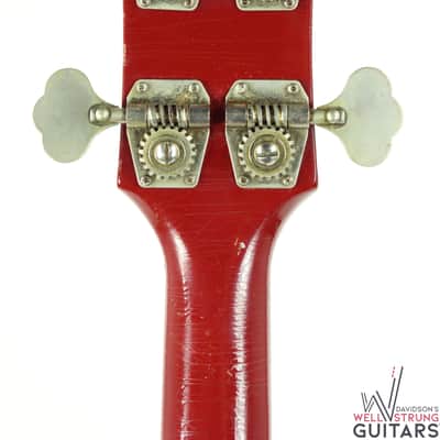 1965 Gibson EB-0 - Cardinal Red image 8