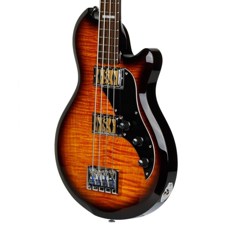 Supro 2042TS Huntington II Flame Tobacco Sunburst image 1