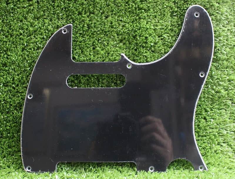 Telecaster Pickguard For Std USA Fender Tele - Black 3 Ply image 1
