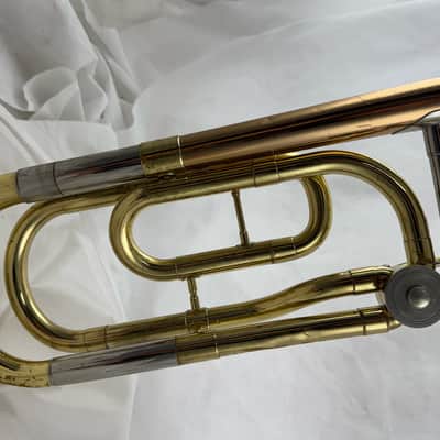 Yamaha YSL-356R Tenor Trombone with F Attachment 2000s - Brass image 5
