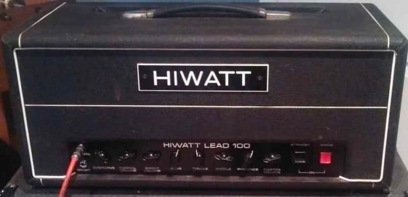 Hiwatt Lead 100 Head 1981 - 1984 - Black image 1