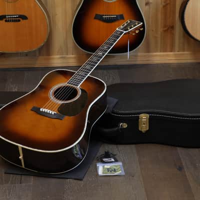 Minty! 2025 Martin D-41 Dreadnought Acoustic Guitar Sunburst + OHSC image 1
