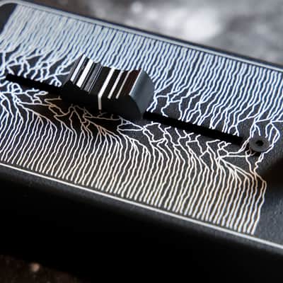 Volume division pedal Joy division Unknown pleasure Black Eye clean Boost image 5