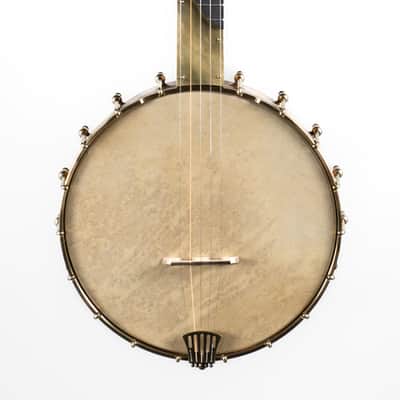 Pisgah Custom 11" Half Fretless, A Scale, Cherry, Hide Head - NEW image 6