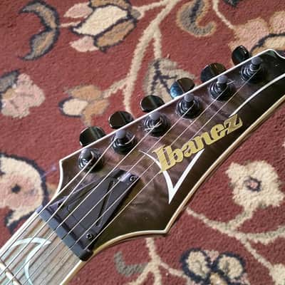Ibanez RGA72QM Guitar - Quilt Top 2010 Transparent Grey image 3