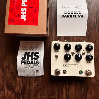 (Garland, TX) JHS Double Barrel V4 2017 - 2025 - White image 1