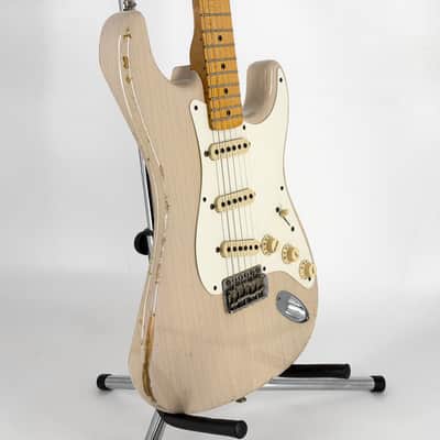 der Custom Shop Limited Edition ‘55 Stratocaster Relic – Dirty White Blonde image 10