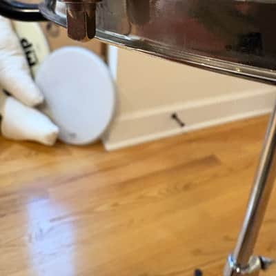 Ludwig Vintage Pioneer 6 lug snare drum 1966 - Red Sparkle image 13